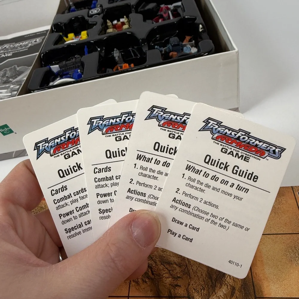Transformers Armada Battle For‎ Cybertron Near Complete Game Milton Bradley 2003
